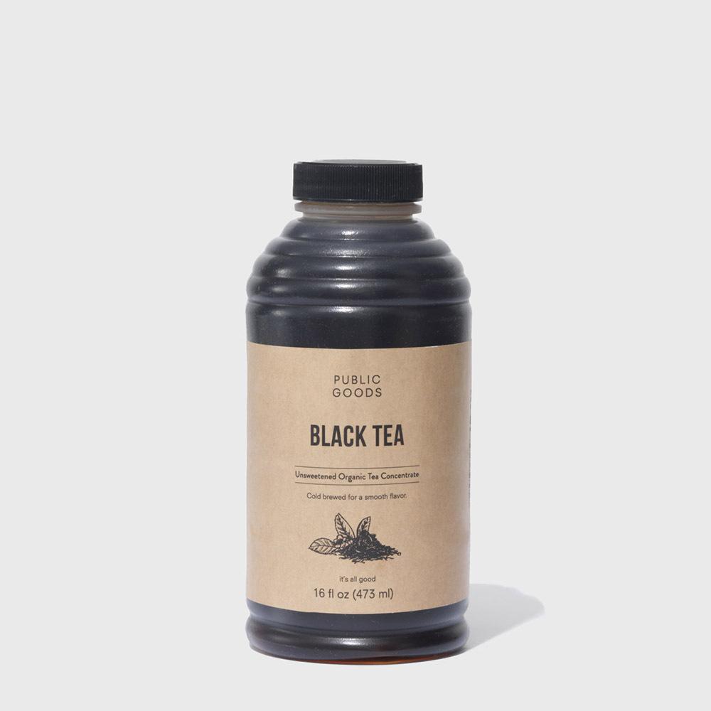 Organic Black Tea Concentrate | Cold-Brewed & Unsweetened | Public Goods