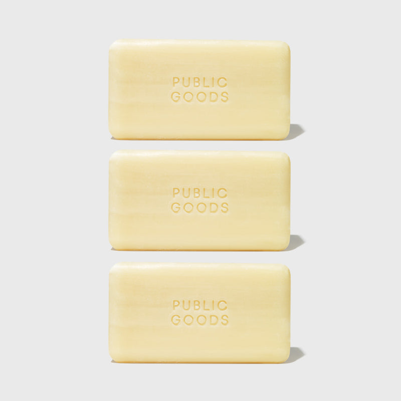 Public Goods Bar Soap (3-pack)