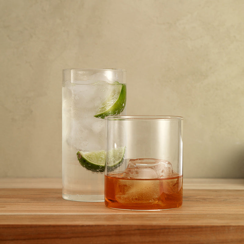 Glaver's Glass Tumbler Drinking Glasses Set of 4 – Genuine Artisan