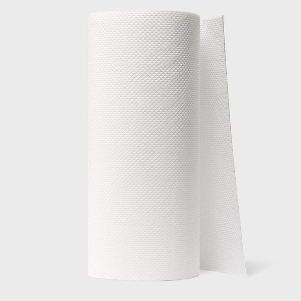 NatureZway Eco-Friendly White Full-Size Paper Towels, 25-Count, Strong &  Durable, Rinse & Reuse, Cloth-like Feel in the Paper Towels department at